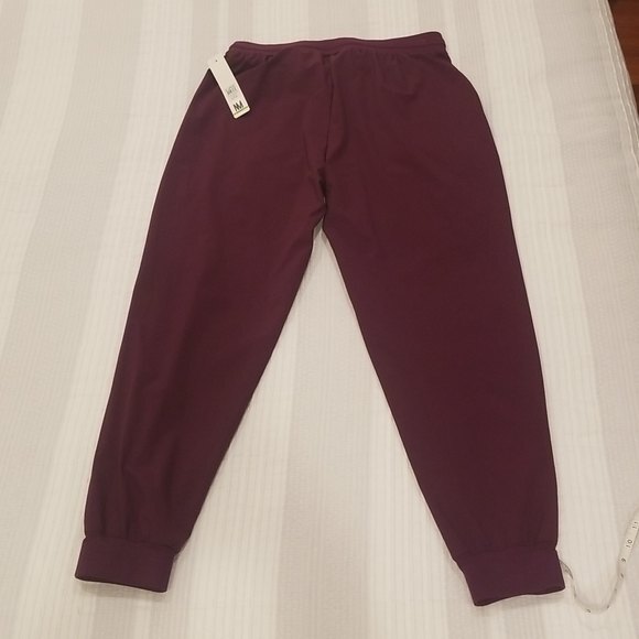 Nicole by Nicole Miller Sport Woven Contrast Trim Active Fitness Jogger XL - Picture 16 of 16